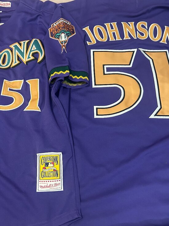 Mitchell & Ness Other - ARIZONA DIAMONDBACKS RANDY JOHNSON Men's JERSEY M,L,XL,2XL by Mitchell & Ness